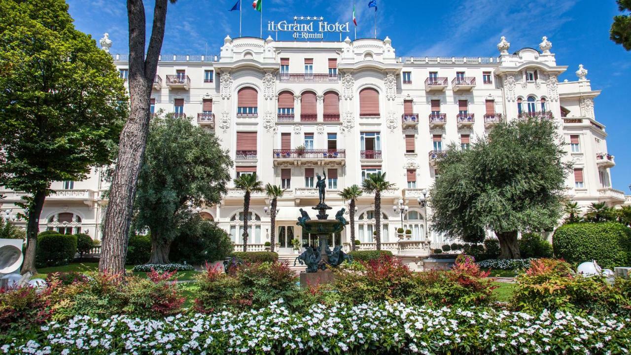 Grand Hotel Rimini Bagian luar foto